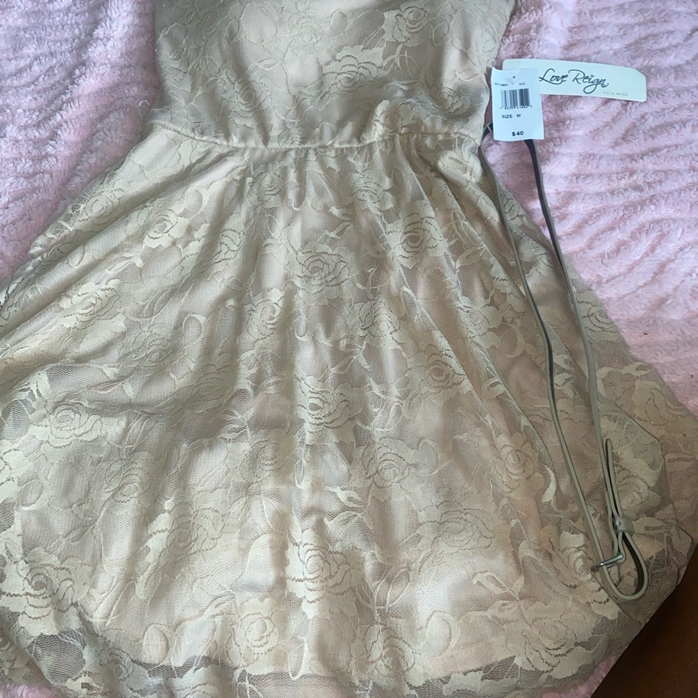 Love Reign Elegant Cream Gown